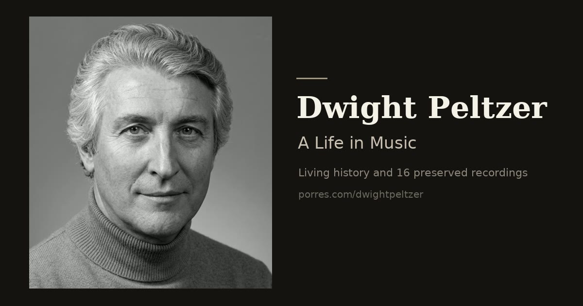 Black-and-white portrait of pianist Dwight Peltzer